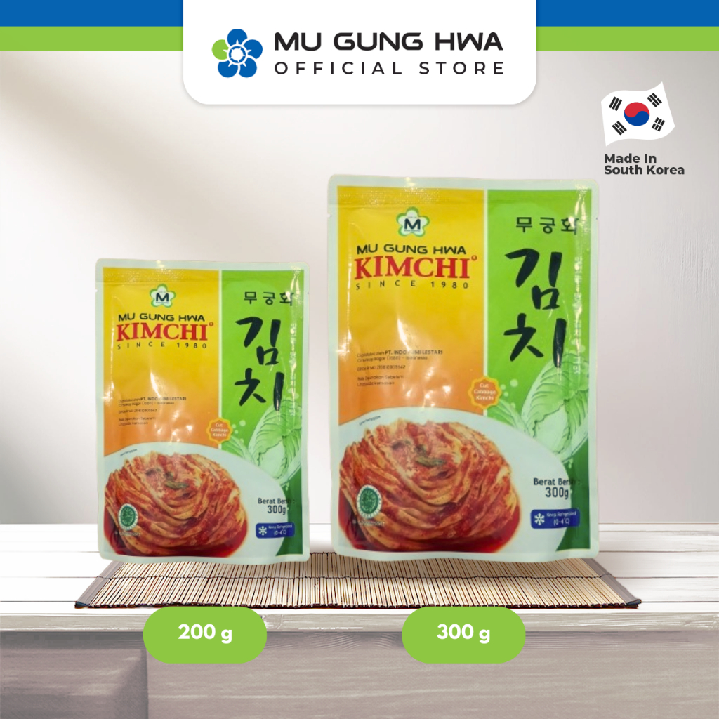 

[oddsolshop] pekanbaru/Mu Gung Hwa Kimchi 200GR Cub Cabbage Kubis Potong