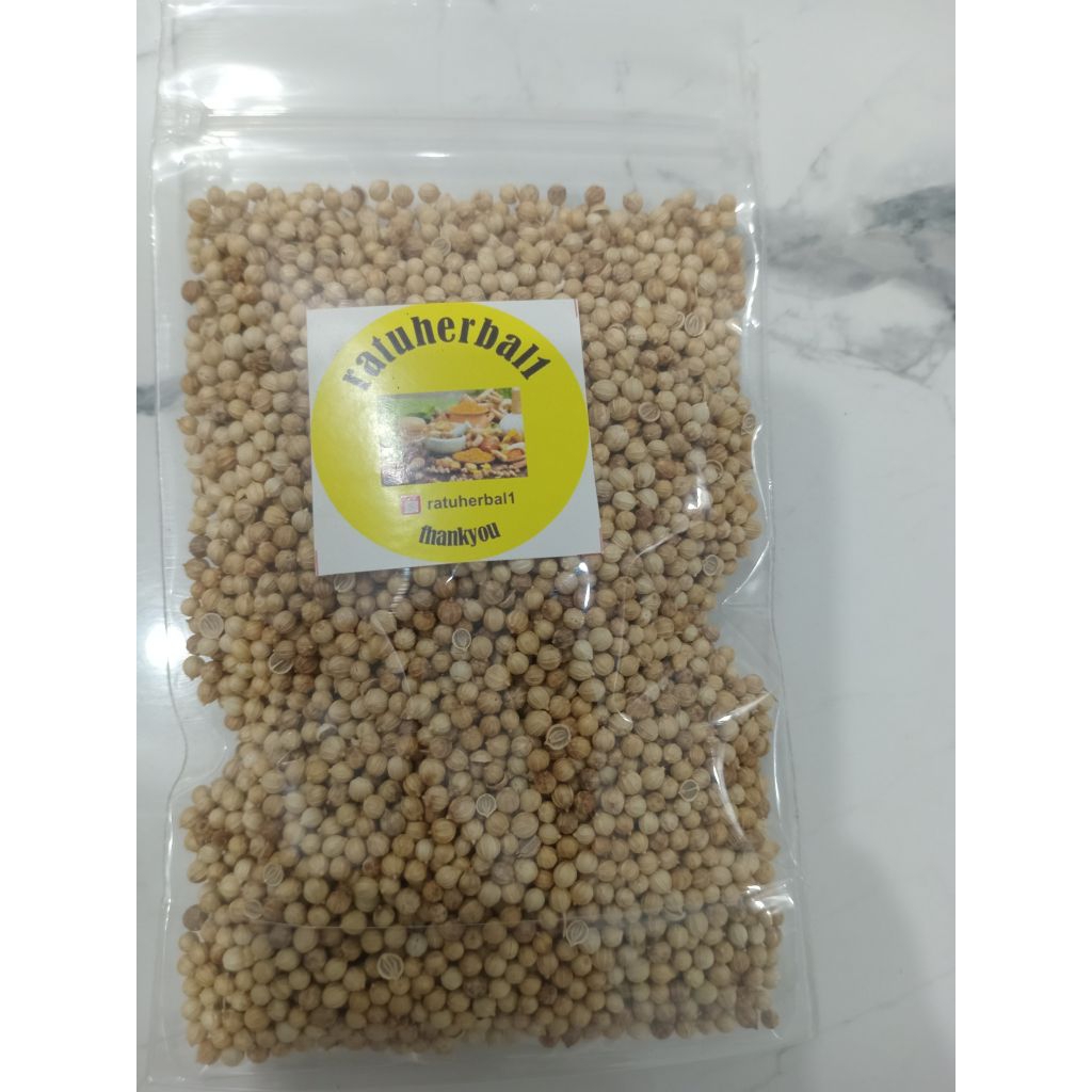 

KETUMBAR BUTIR SUPER ALAMI TANPA PEMUTIH REMPAH