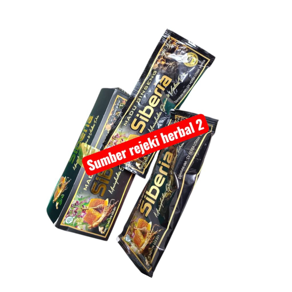 

madu Siberia cair box original