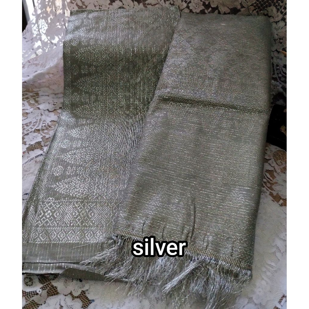 songket Palembang silver elegan