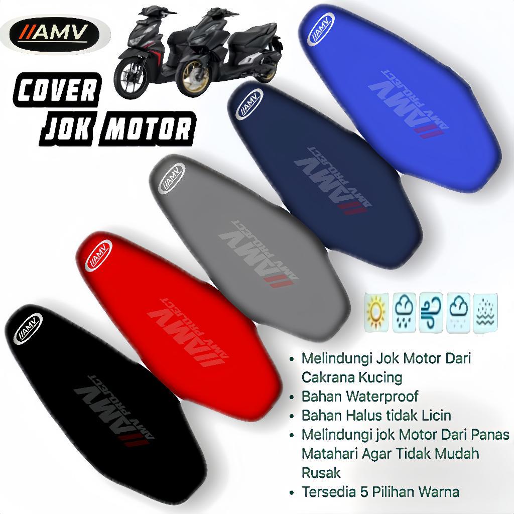 Sarung Jok Motor Amv Premium Vario Mio Beat Scoopy Nmax Aerox Vespa Pcx Adv Lexi / Pelindung Jok Mot