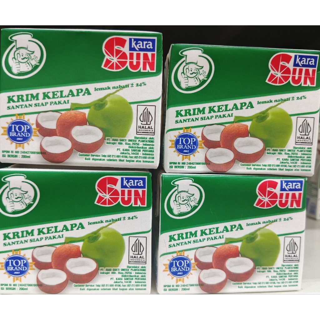 

Santan Kara Kelapa Cair Siap Pakai 200ml