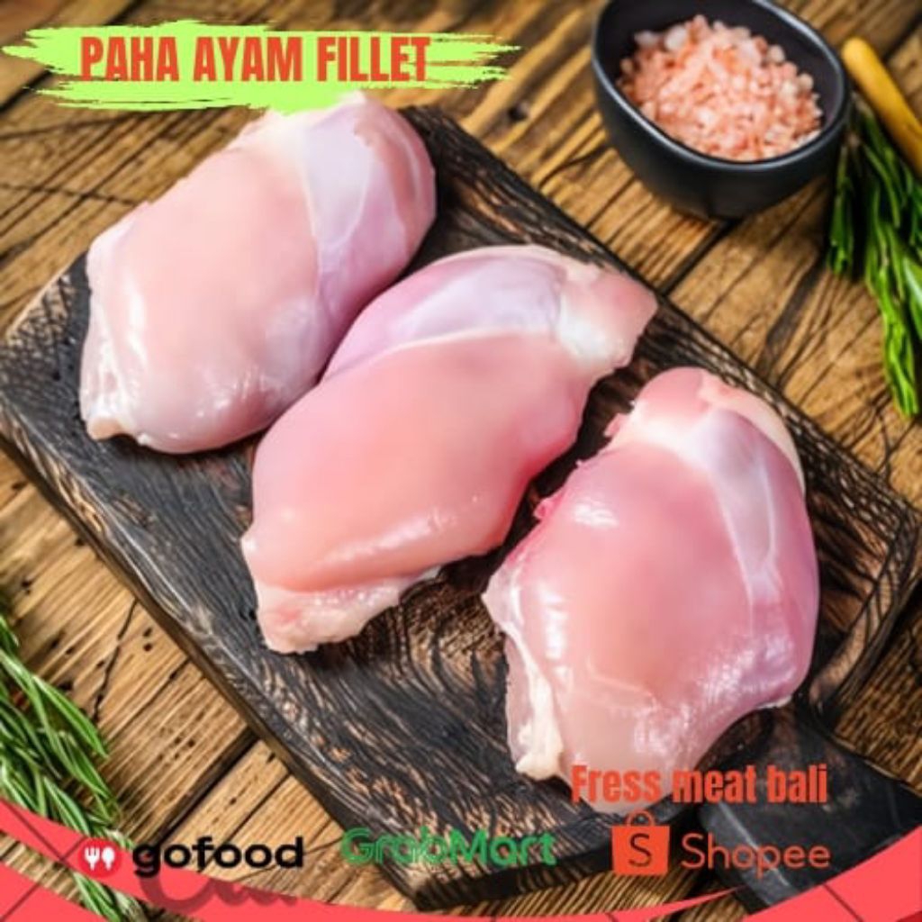 

Paha ayam fillet tanpa tulang fresh (1kg)