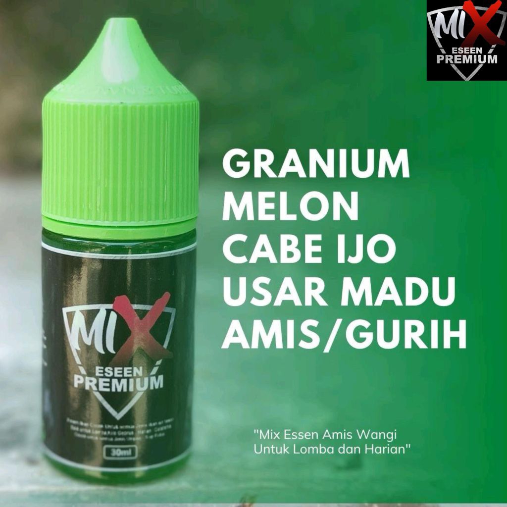 Essen Ikan Babon dan Rame Aroma Granium Melon Cabe Ijo Usar Madu/Mix Essen Original