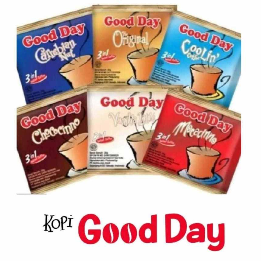 

GOOD Day All Varian 20 gr Bisa COD FREE ONGKIR | ALL VARIAN 8 SACHET