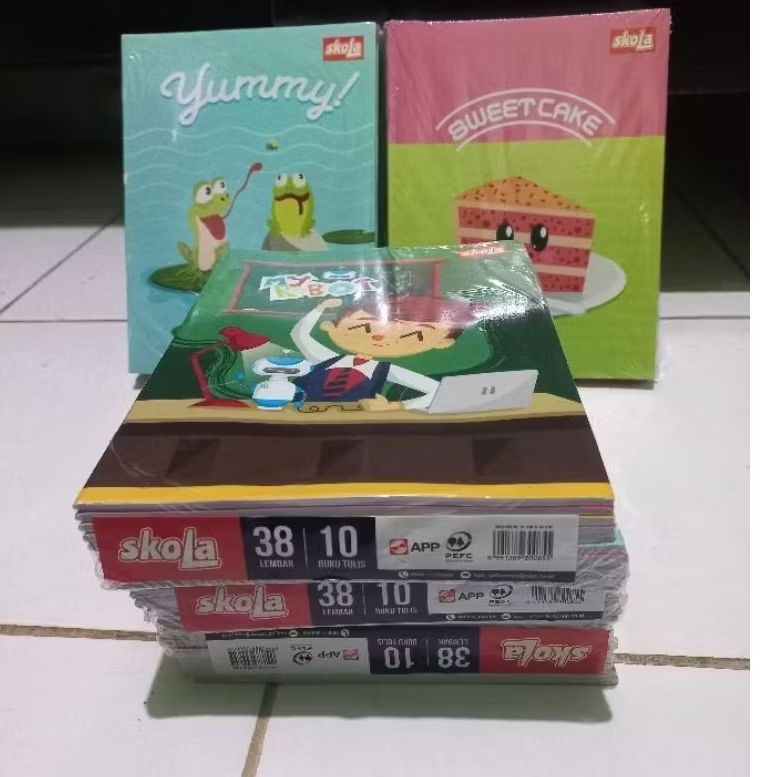 

Buku tulis campus sidu skola vision peralatan sekolah atk