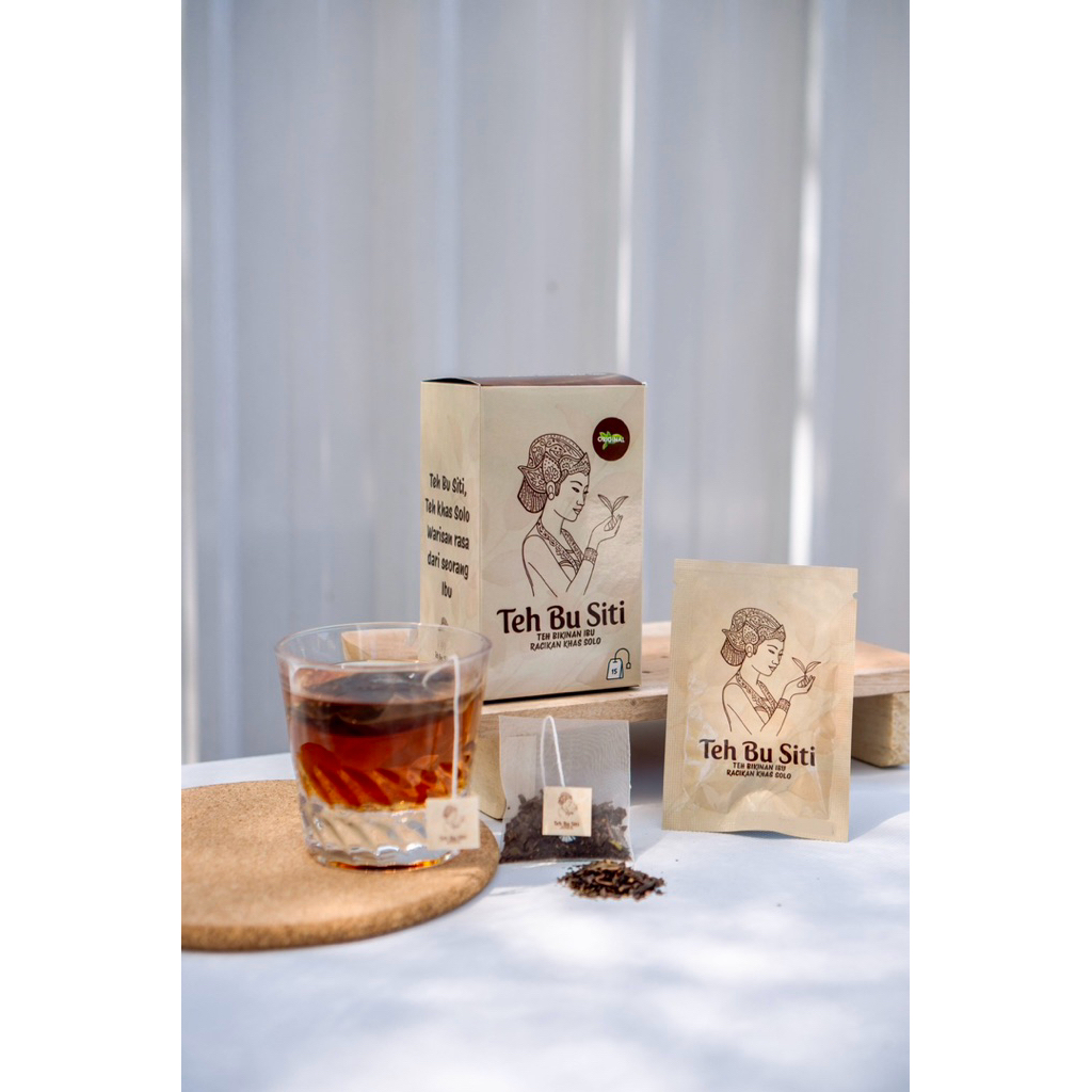 

Teh Celup Premium Khas Solo - Teh Bu Siti [Original Isi 15 Sachet Tea Bag]