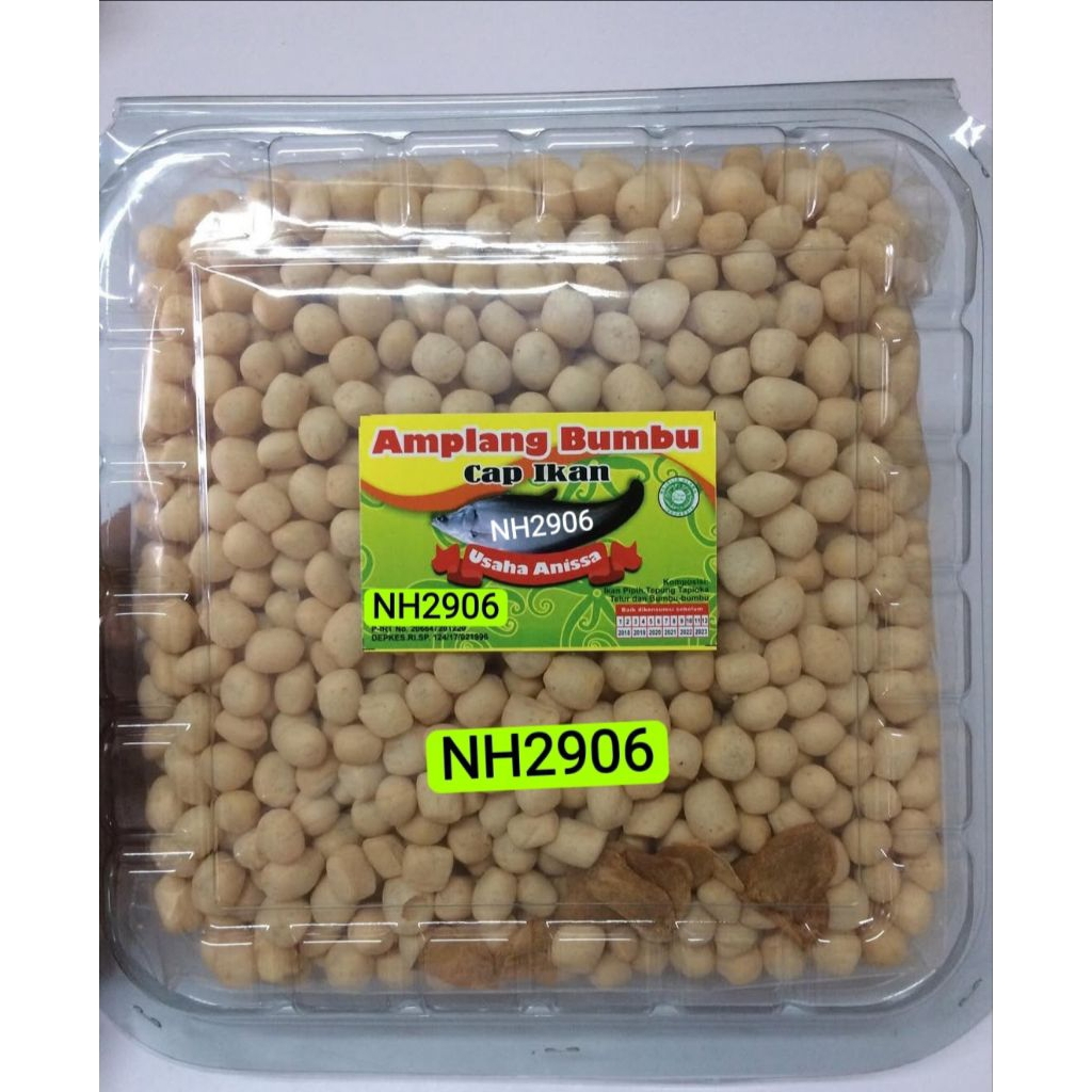 

AMPLANG MIKA BULAT BUMBU CAP IKAN ANISSA SAMARINDA 1 MIKA