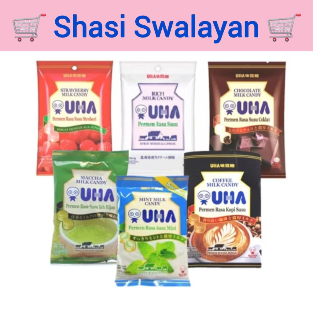 

PERMEN UHA MILK CANDY 103 Gram