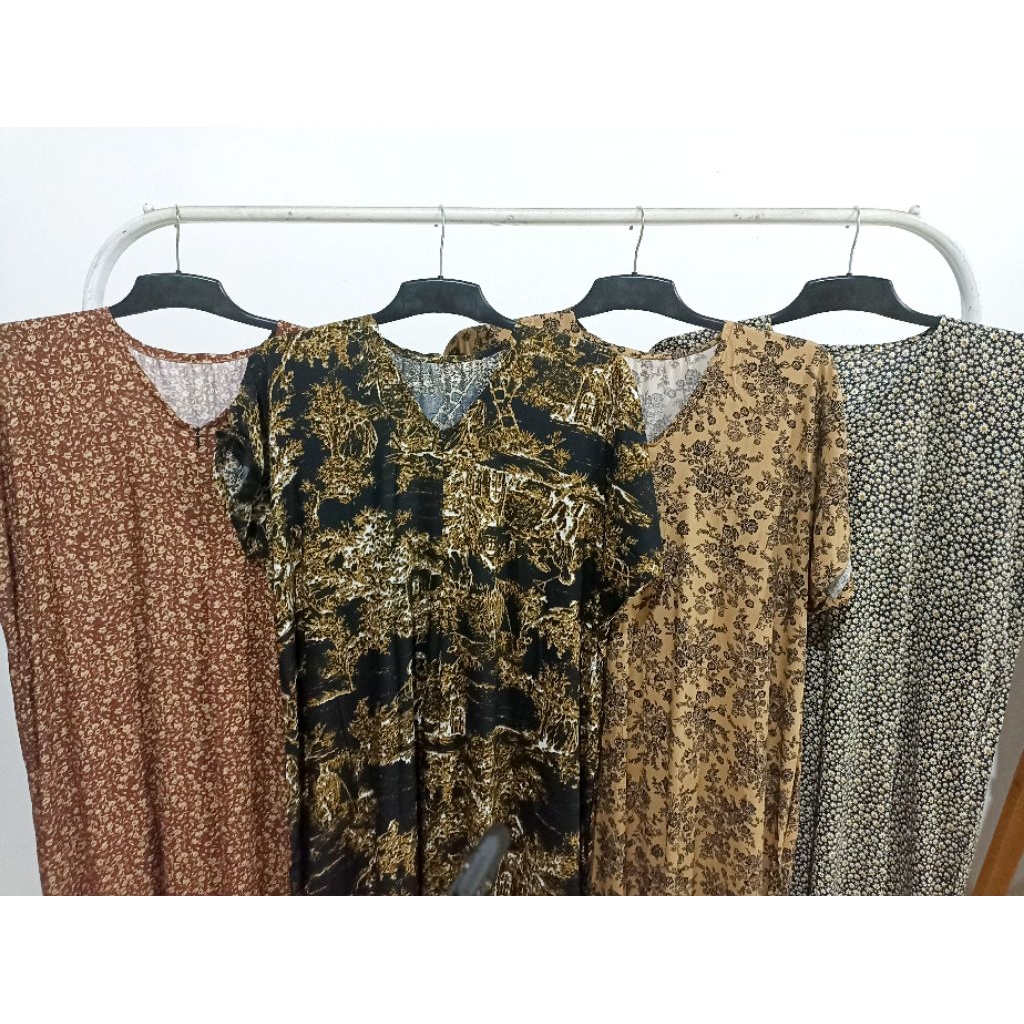 Daster Habel Sematakaki | Daster Habel Busui Rayon Premium | Daster Jumbo Busui