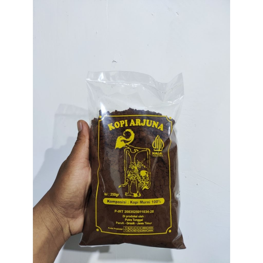 

kopi robusta merek Arjuna