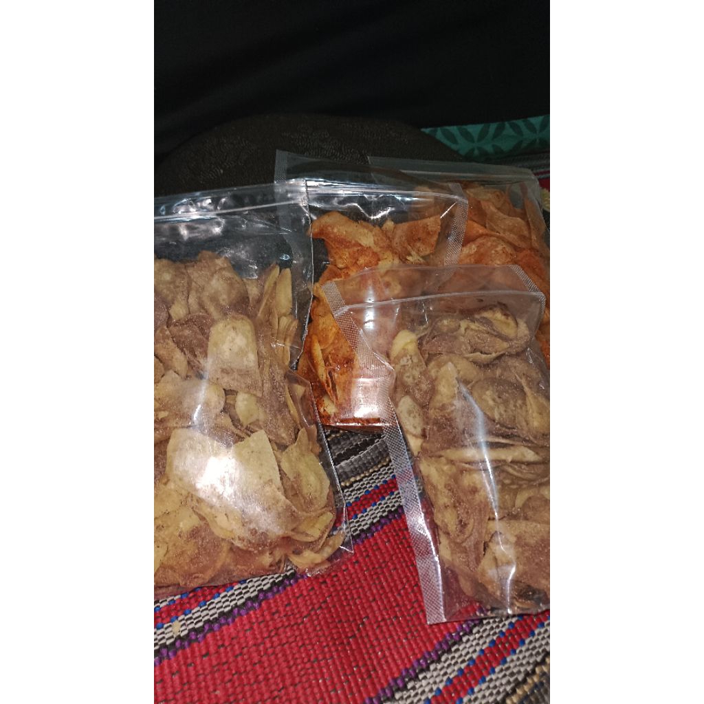 

KERIPIK GETHUK RASA COKELAT MILKY PEDAS