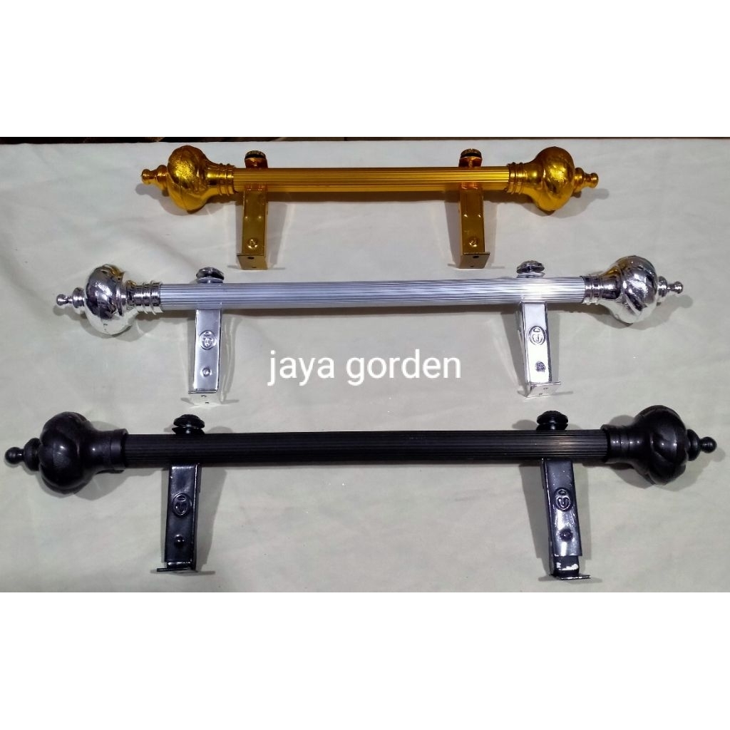 BATANG BESI  ROLLET GARIS GORDEN PREMIUM