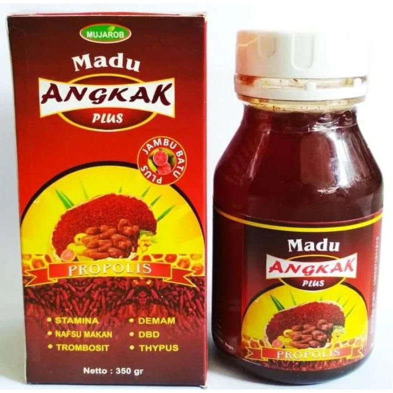 

Madu Angkak Plus 350 gr Mujarob - Meningkatkan Daya Tahan Tubuh, Mengatasi DBD Tipes, Dll.