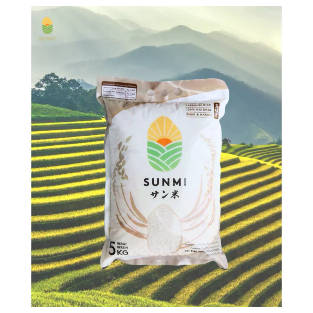 

beras sunmi asli 5 kg termurah