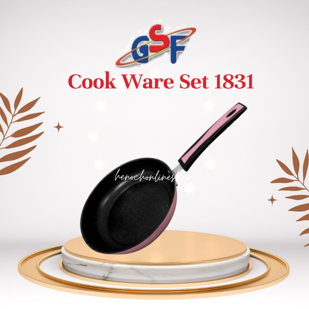 frypan teflon gsf 22cm anti lengket wajan teflon gsf G-1522 GSF 1522 / GSF G1522