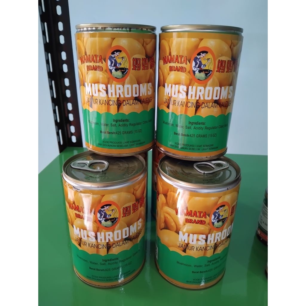 

Jamur Kaleng Mamata Brand