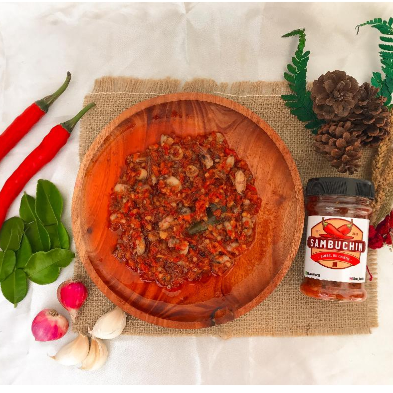 

SAMBUCHIN Sambal Cumi Rumahan - Bersih 120gr