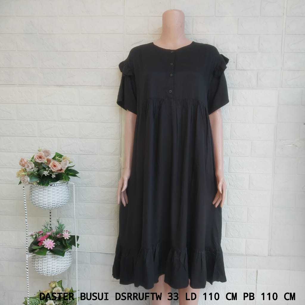 Daster Rayon Twill AMRO Lengan Ruffle (DSRRUFTW)