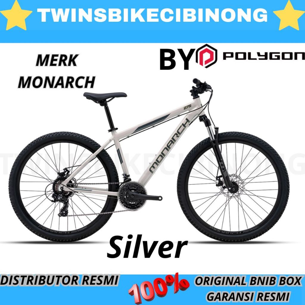 Sepeda Gunung 27,5 Monarch Alloy By Polygon