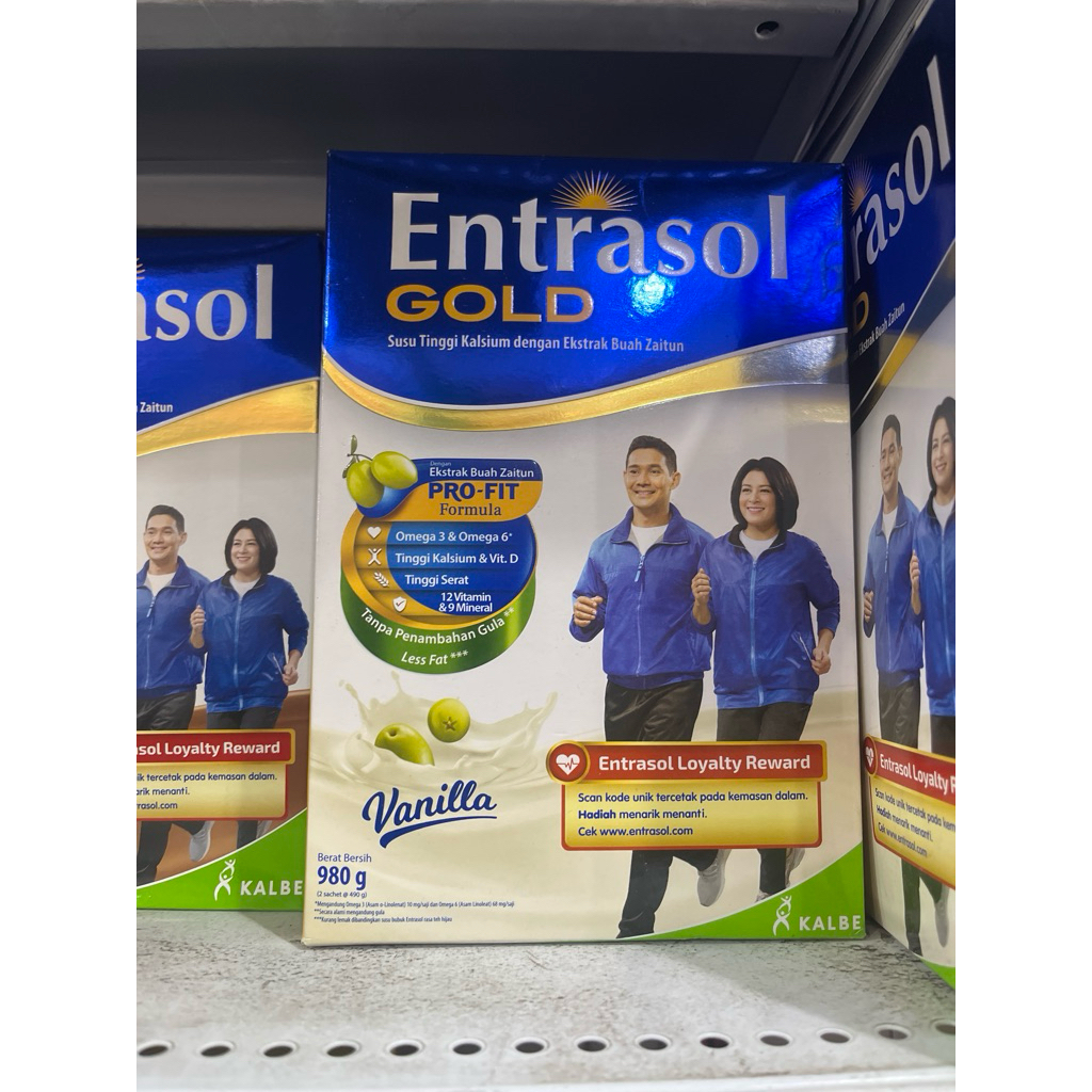 

entrasol gold vanilla/co 950 gr