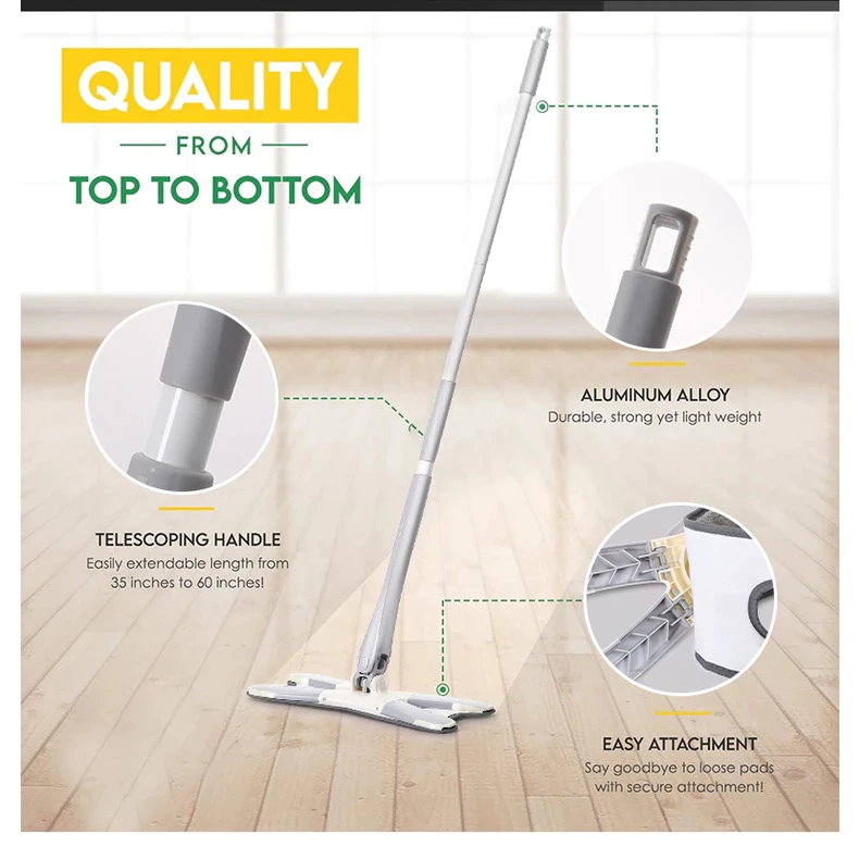 SUPER MOP X SHAPE FLAT MOP / ALAT PEL LANTAI FLEXIBLE PERAS OTOMATIS