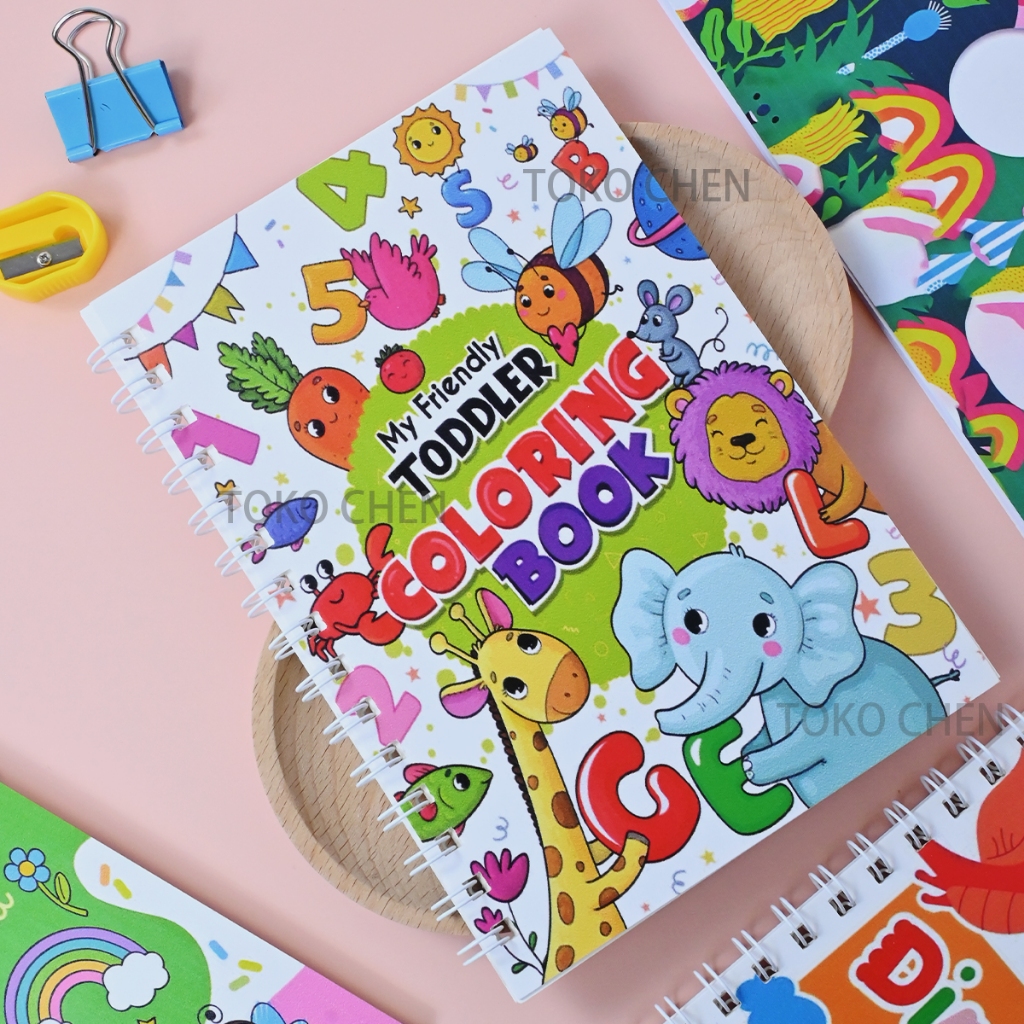 

*Seri Hewan* NOTEBOOK SIZE A5 RING / BUKU KARAKTER LUCU 40 LEMBAR ( SATUAN ）