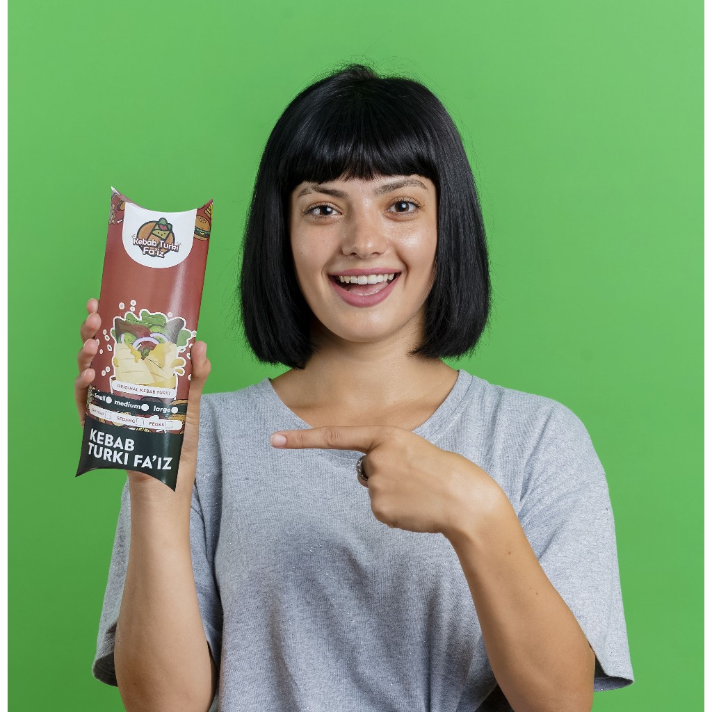 Dus Kebab Custom / Cetak Merk / Cetak Logo