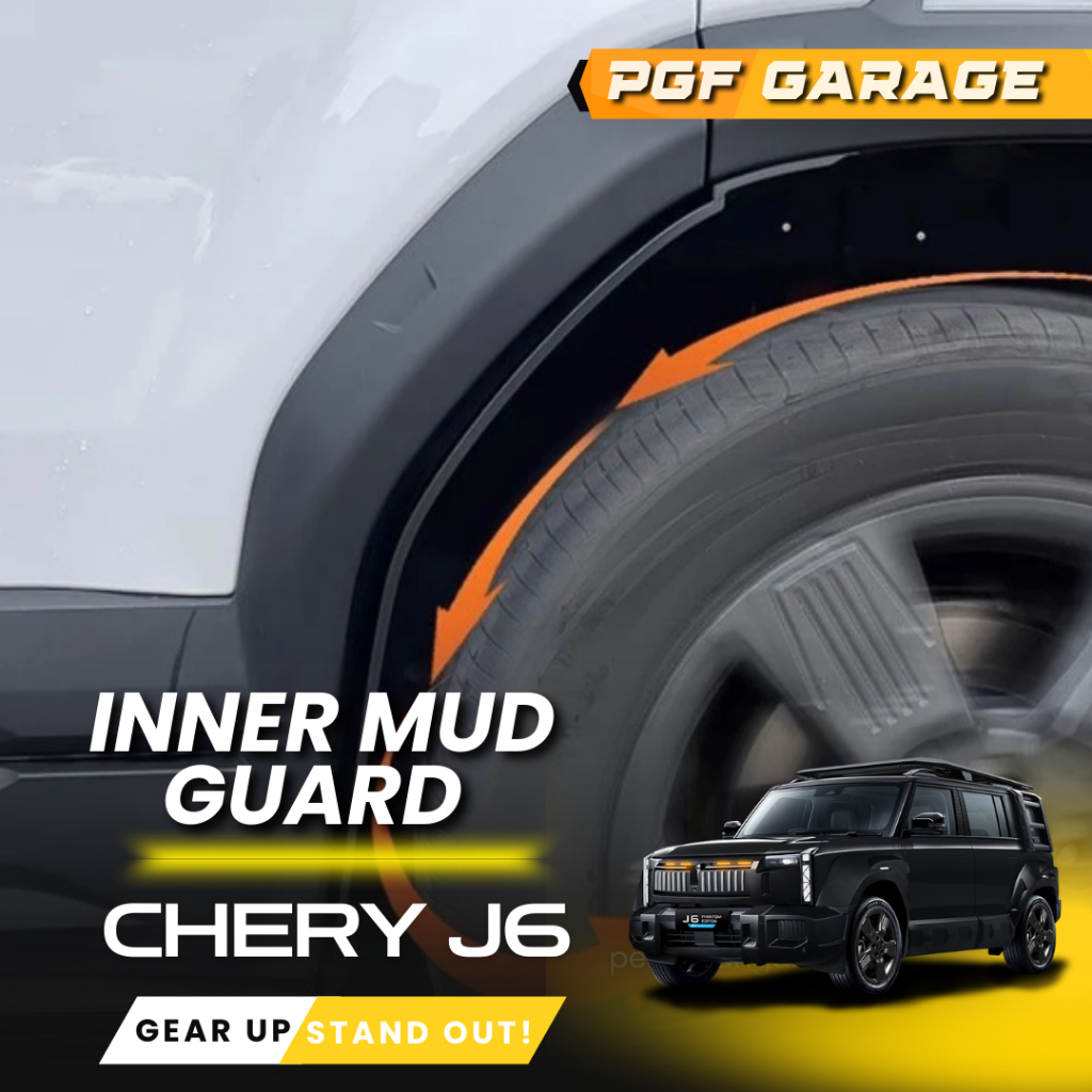Chery J6 Inner Mud Guard / Inner Mud Guard Chery J6 / Pelindung Lumpur Chery J6 / Chery J6 Pelindung