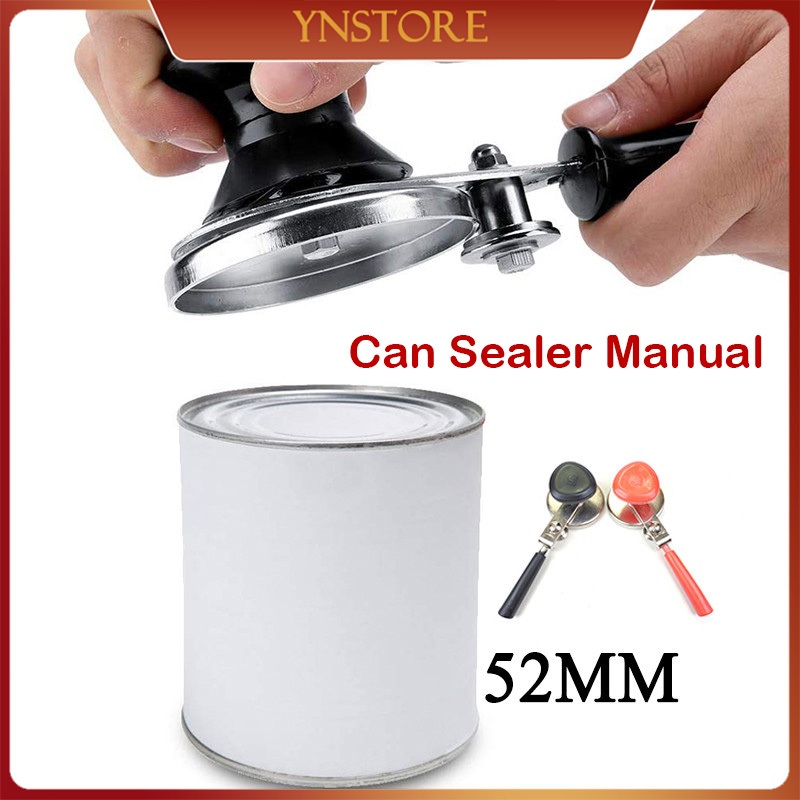 Can Sealer Manual 5.2cm Petcan Popcan Seamer Alat Penutup Kaleng Botol