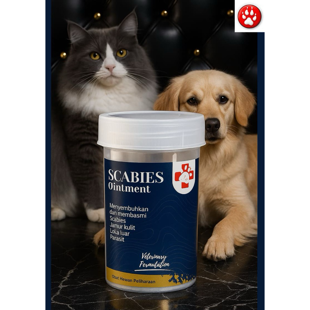 Scabies Ointment Salep Scabies Salep Obat Luka Untuk Hewan Sapi Kucing Anjing Kambing Kelinci