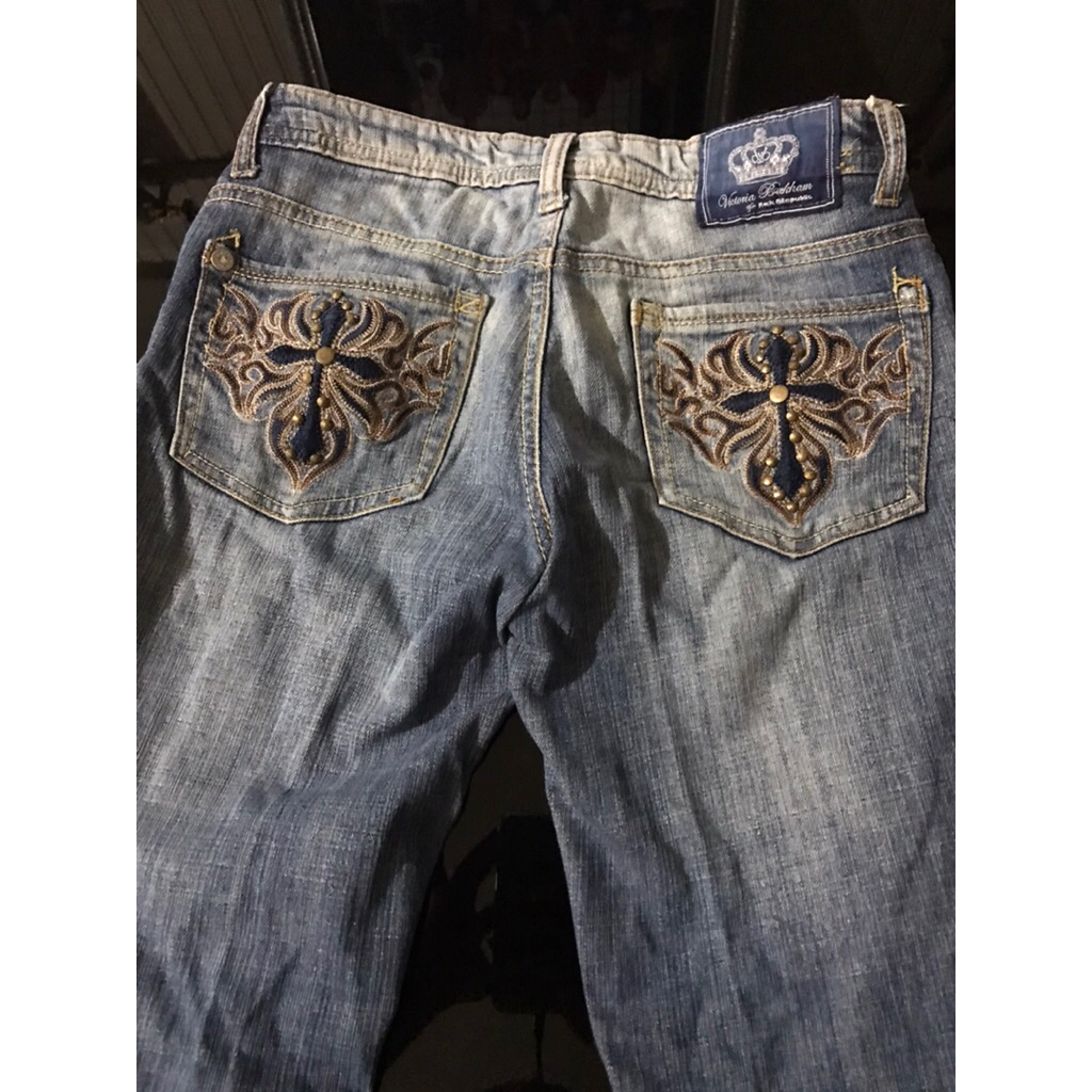Jeans Victoria Beckham Crown Rock n Republic 00’s Y2K