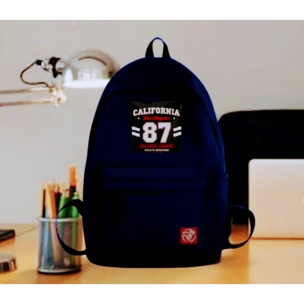 87Tas ransel sekolah pria wanita ransel gaul,ransel masa kini pas untuk anak SMP,SMA