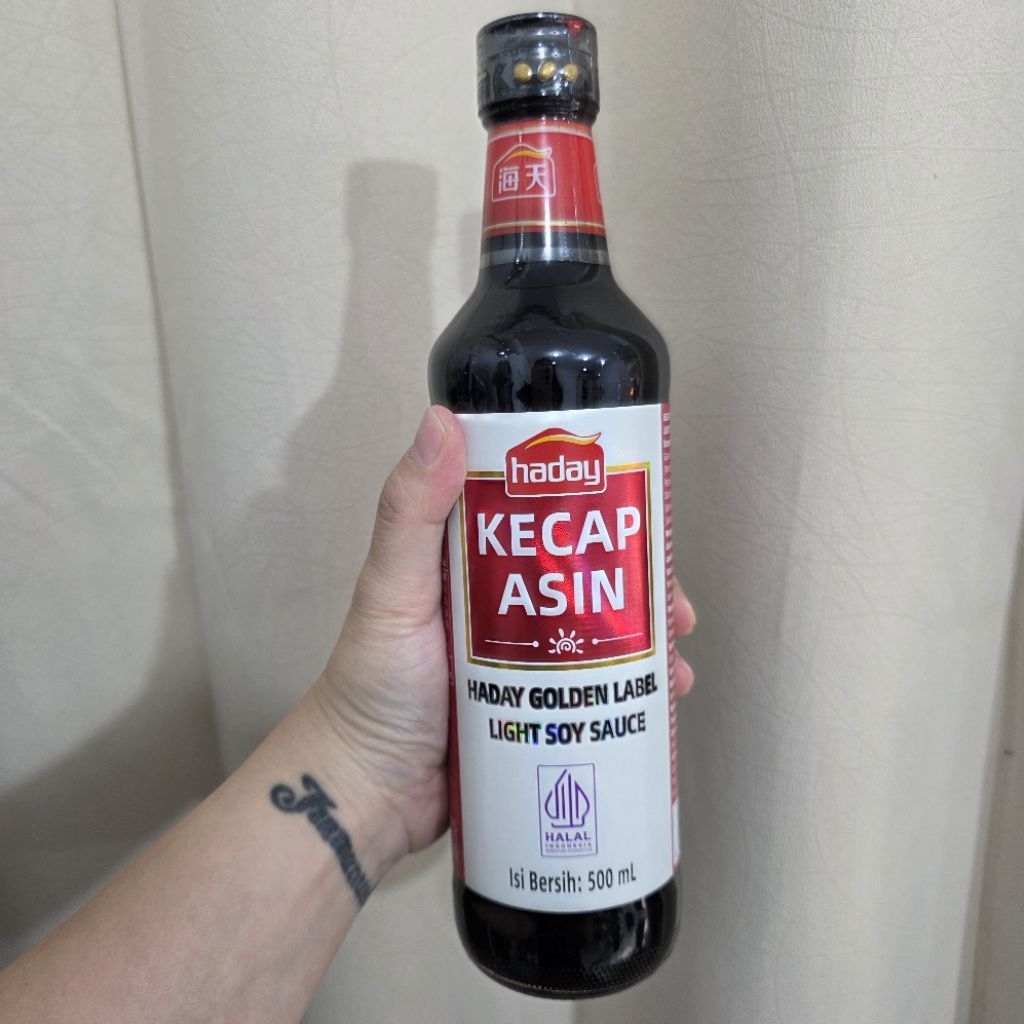 

Haday kecap asin 500ml Halal / Light soy sauce Hai Tian
