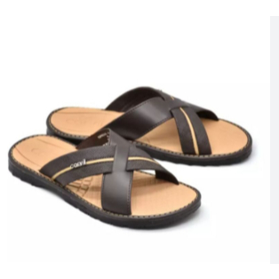 Sandal Carvil Pria Espresso