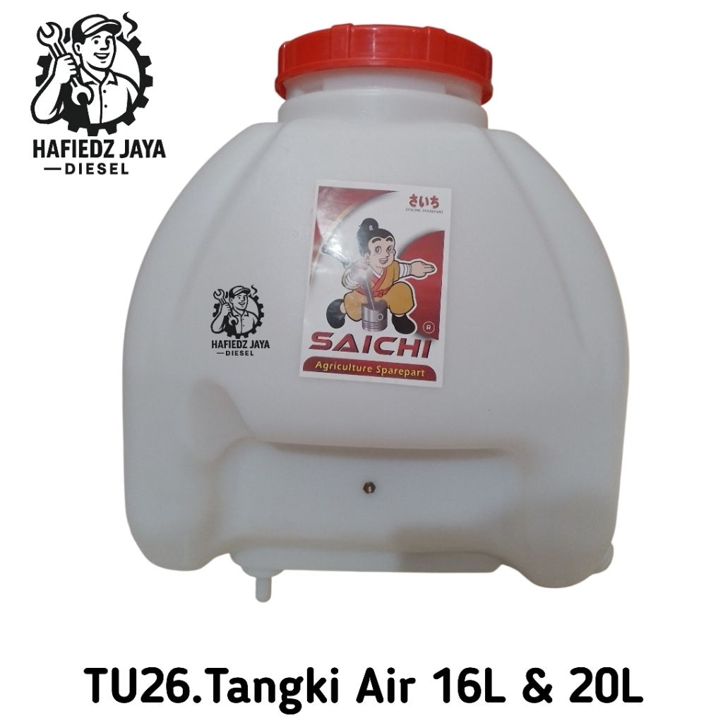 TU 26.Tangki Air + Tutup 16Liter & 20Liter