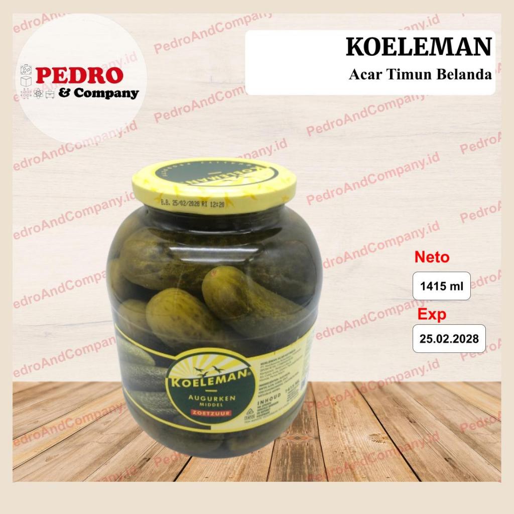 

Koeleman Acar ketimun Belanda 1415 ml - pickled cucumber