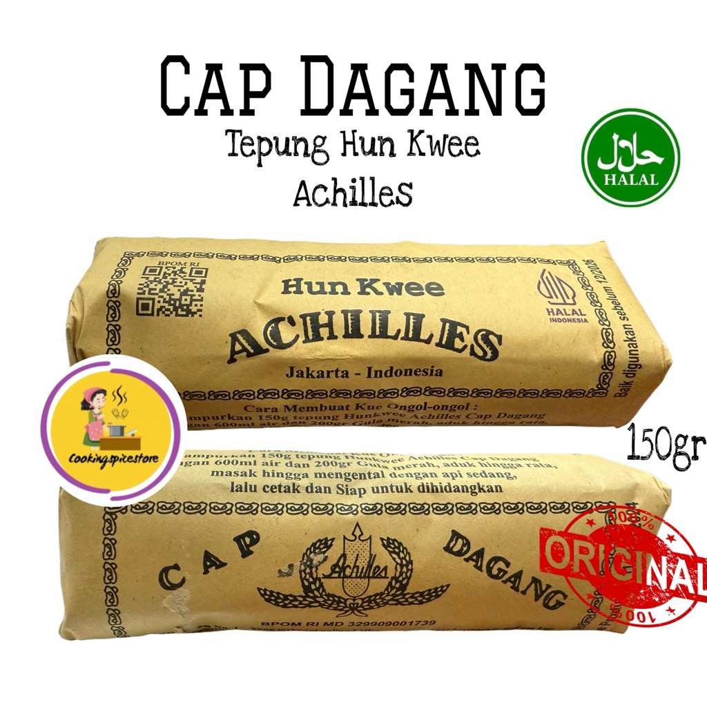 

Tepung Hunkwee Achilles Cap Dagang 150gr