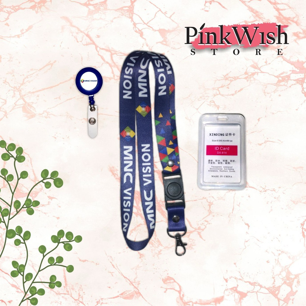 

Lanyard MNC VISION / Tali Idcard MNC VISION [Ready stock] Termurah