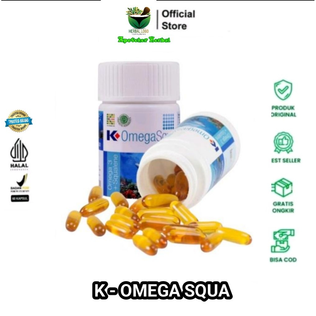 OMEGA SQUA PLUS Omega 3 - K link Omega Squa Plus - Klinik Omega Squa
