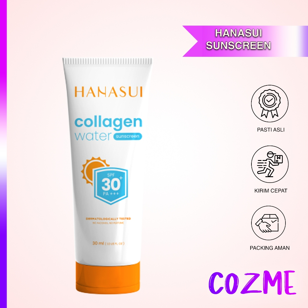 HANASUI Collagen Water Sunscreen SPF 30 Pa+++ 30mL