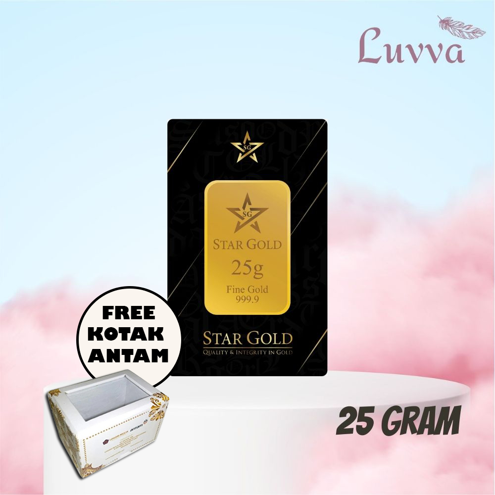 Logam Mulia Star Gold 25 Gr