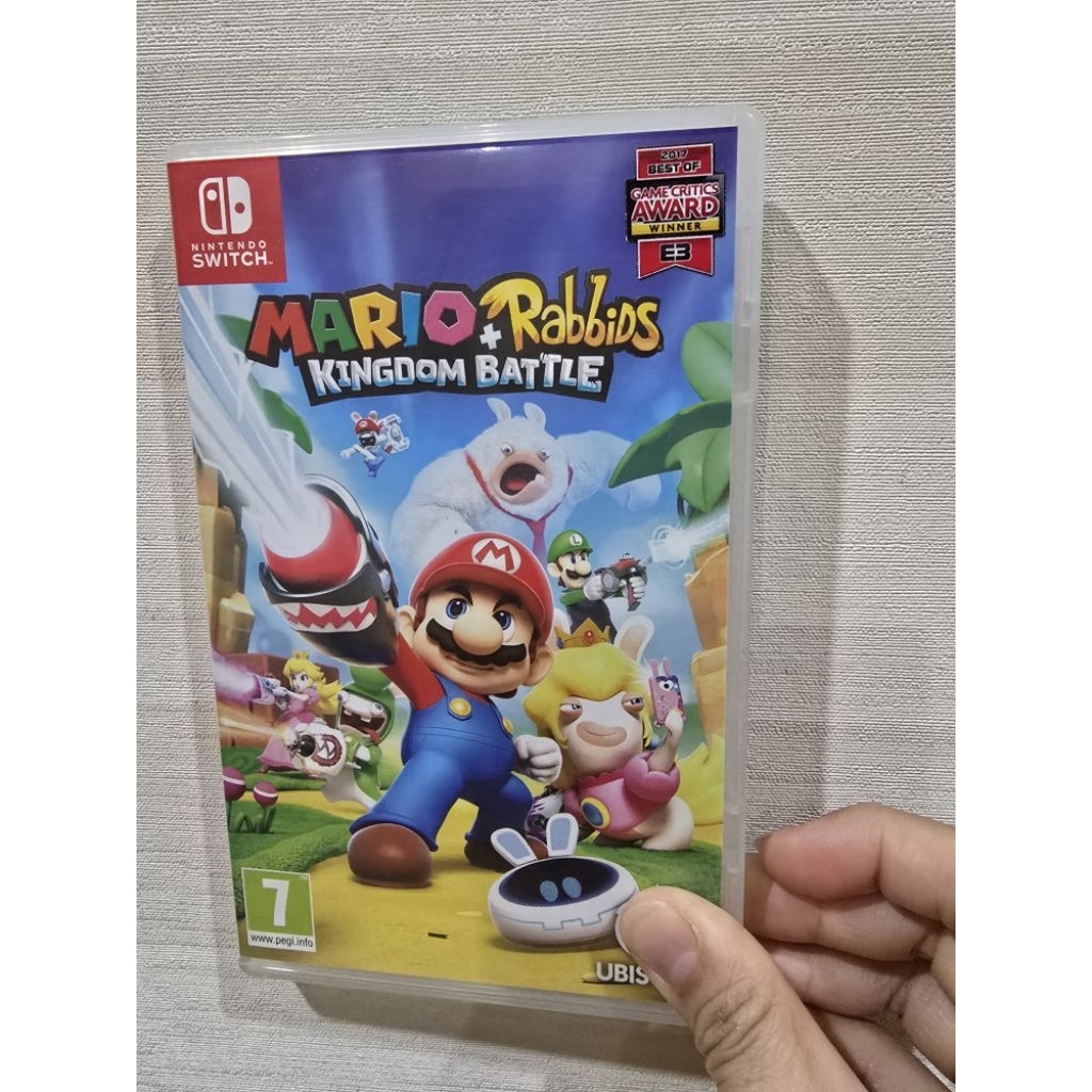 Mario rabbids kingdom battle nintendo switch Kaset Fisik