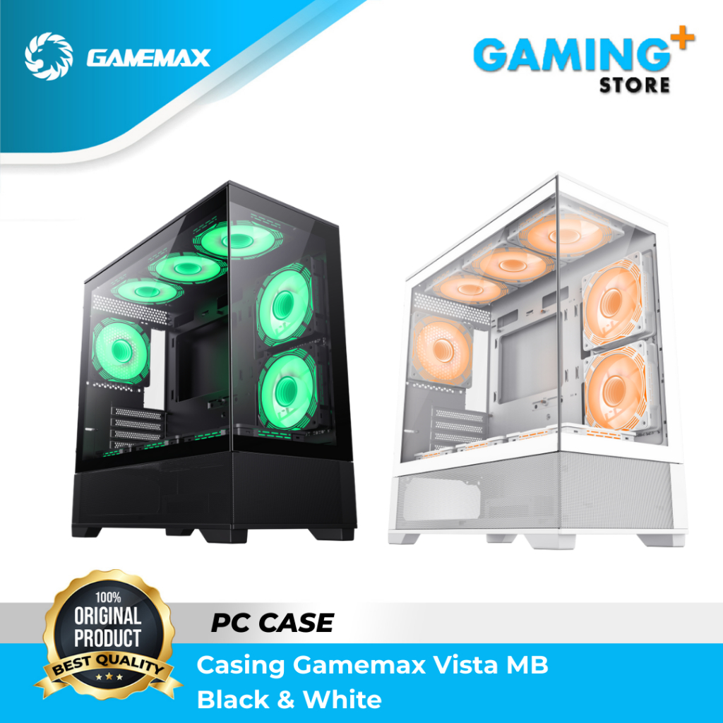 Casing PC Gamemax VISTA Micro ATX PC case