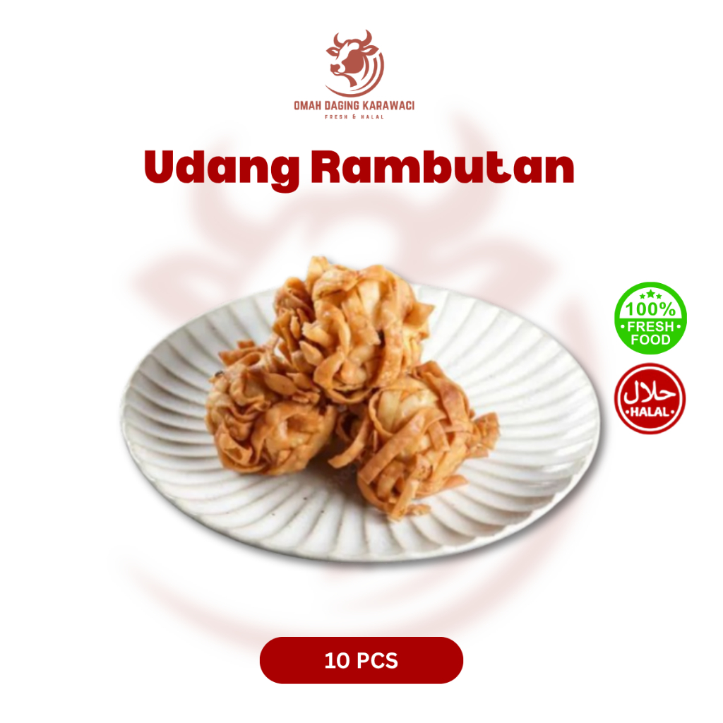 

Udang Rambutan ala Gacoan Frozen isi 10 Tangerang