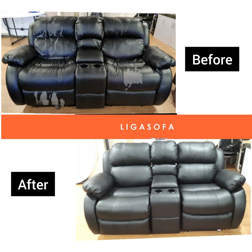 servis sofa / service sofa / ganti bahan sofa by Ligasofa