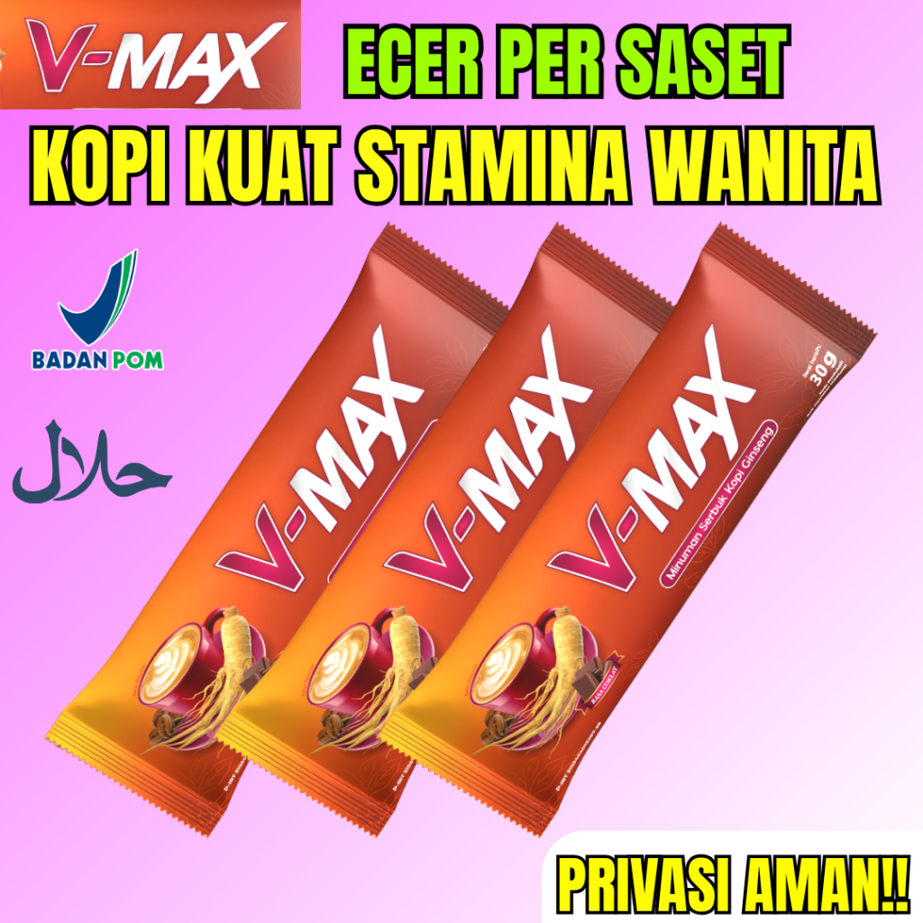 

Vmax Kopi Stamina wanita perangsank gairahh istri kuat tahan lama melayani laki laki BPOM Halal