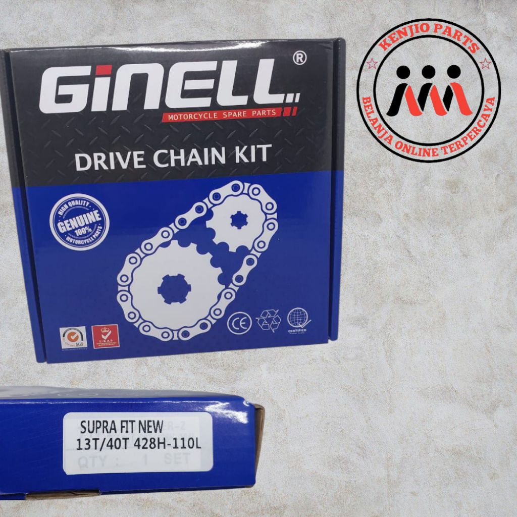 GEAR GIR SET GIR PAKET SUPRA FIT NEW 40T 14T 40T TRDA/GINELL