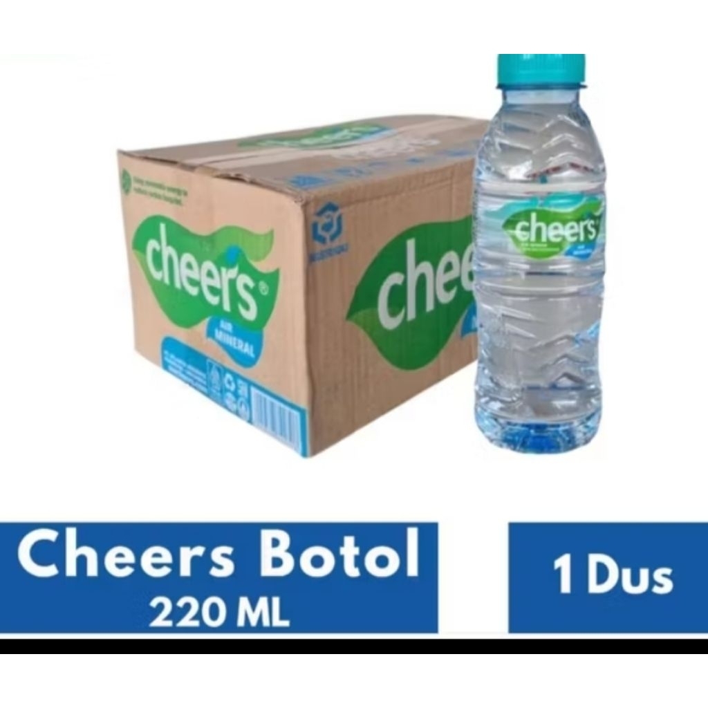 

Cheers Air Mineral 220 ml botol x 24
