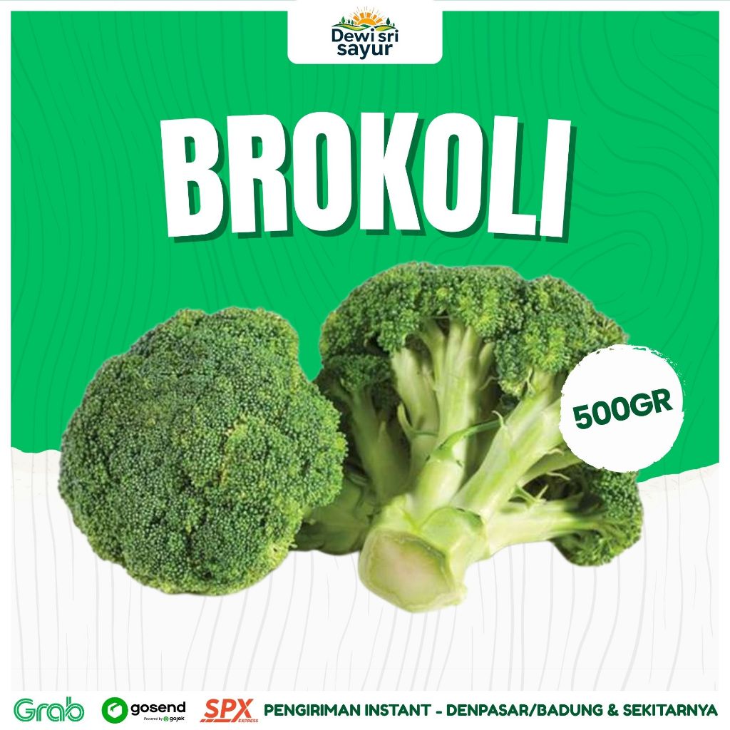 

Brokoli 500gr – Dewi Sri Sayur